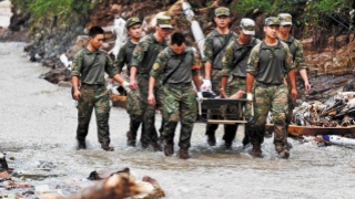 Flood relief work accelerates