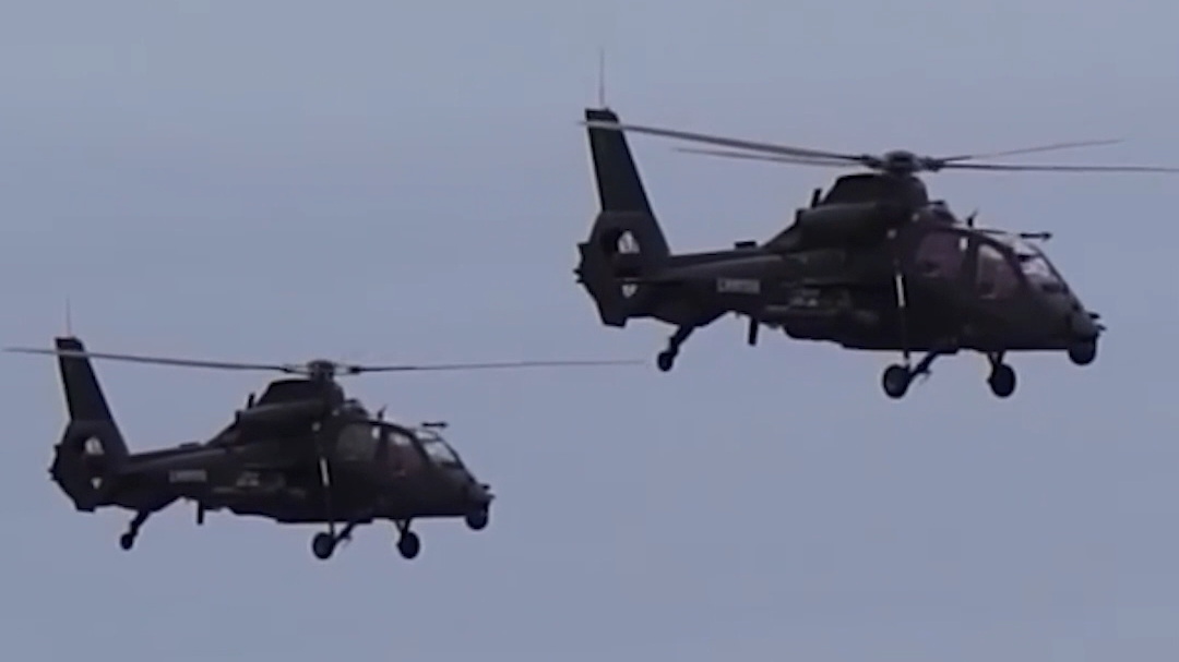 Helicopters Conduct Maritime Search and Rescue