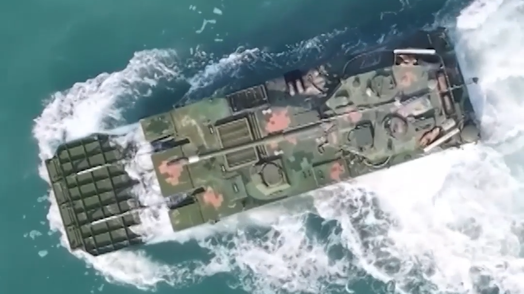 Amphibious Armored Vehicles in Maritime Training